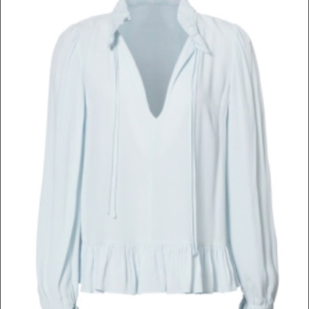 Rebecca Minkoff Blue Edina Top